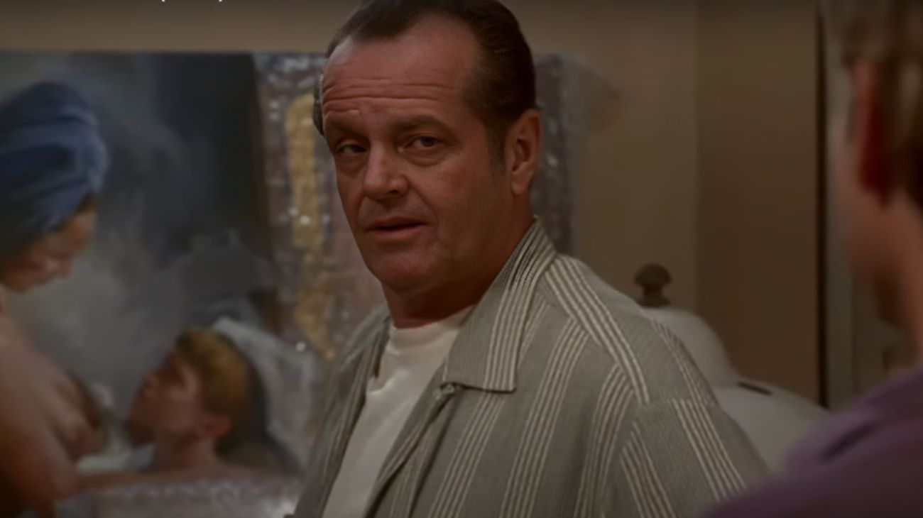 Jack Nicholson straordinario in questo film vincitore di due Oscar: stasera in tv