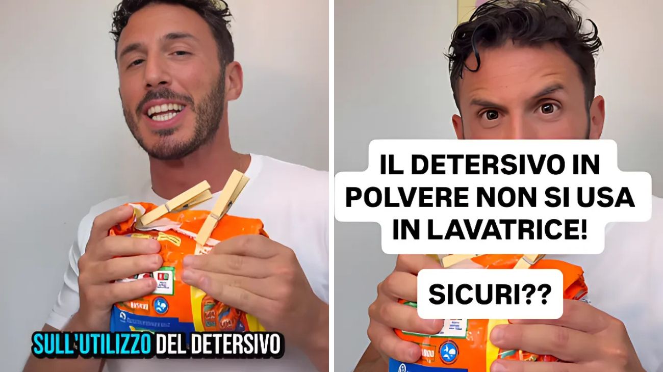 Lavatrice detersivo in polvere