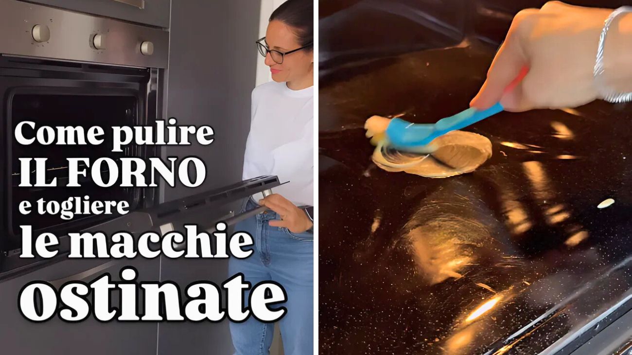 Pulire il forno