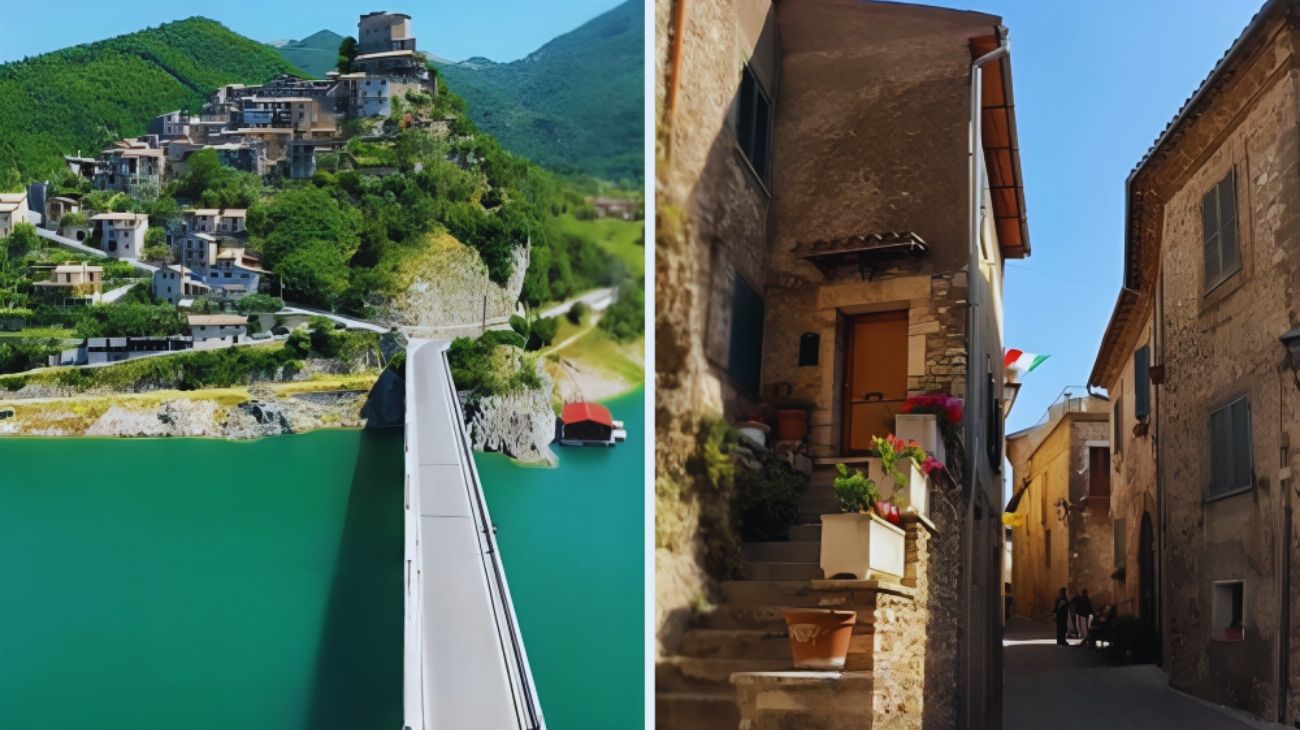 Lazio ponte lago