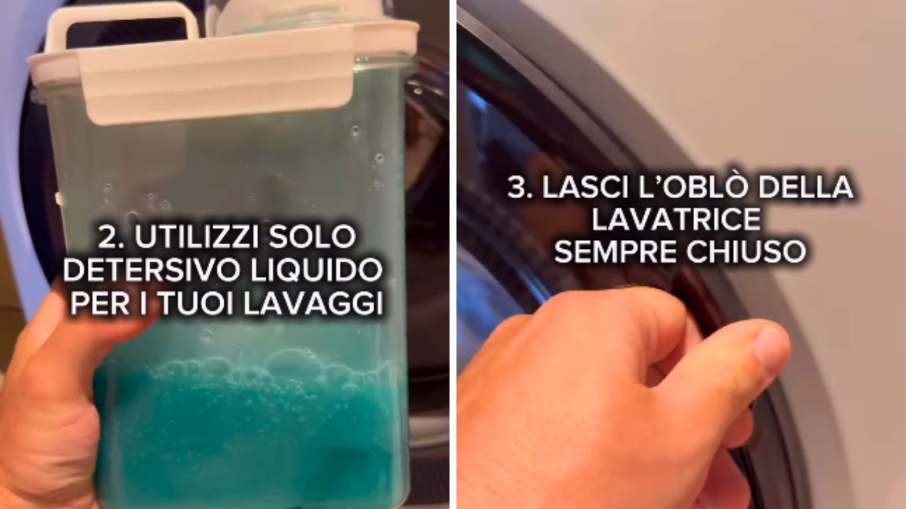 Cattivi odori nella lavatrice