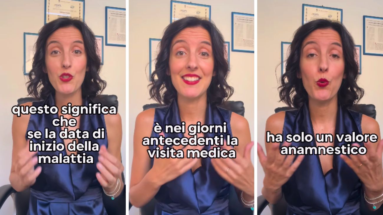 Certificato malattia retrodatato