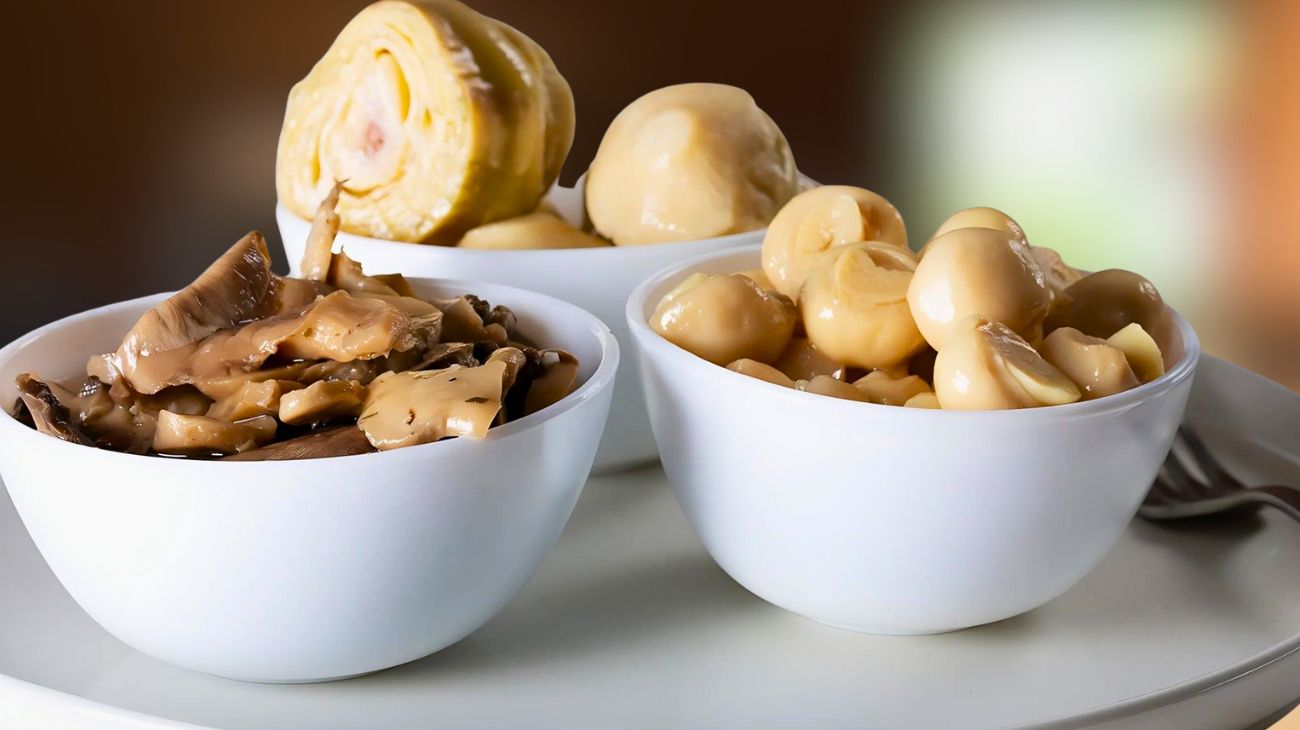 Funghi e carciofi