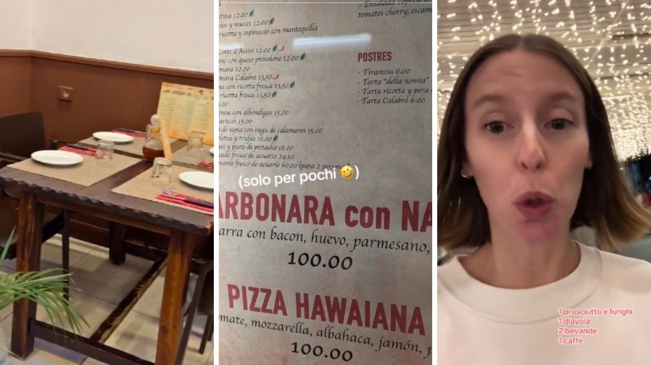 Italiana pizza Isole Canarie