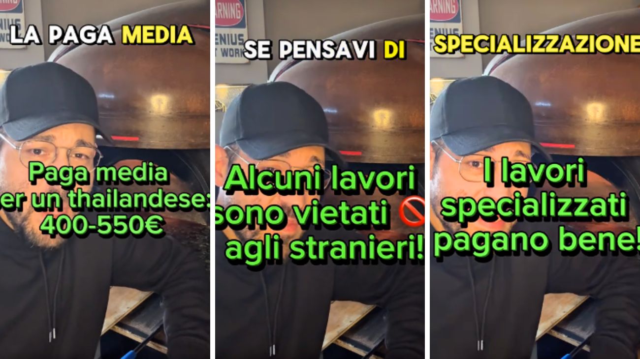 Italiano guadagna Thailandia