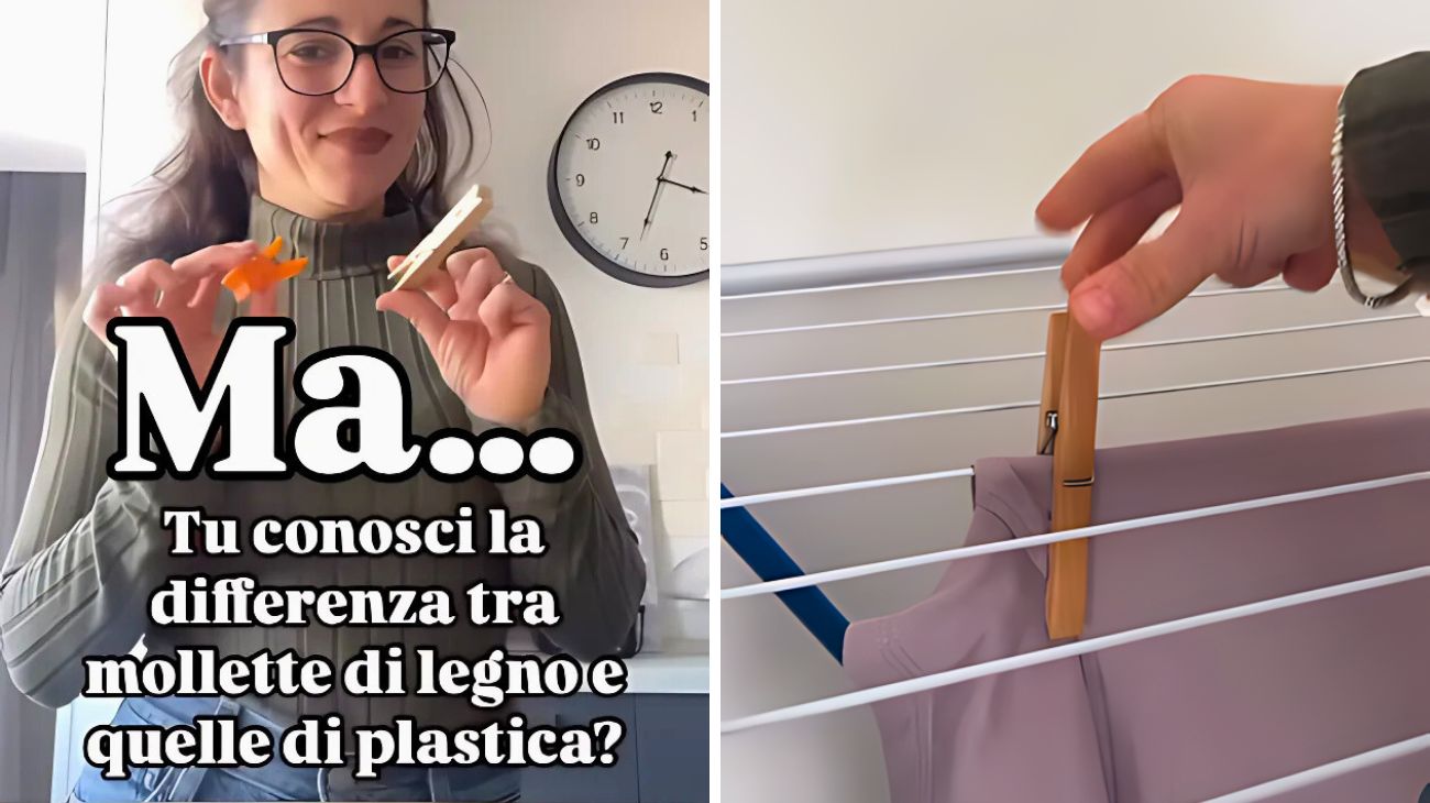 Mollette legno plastica