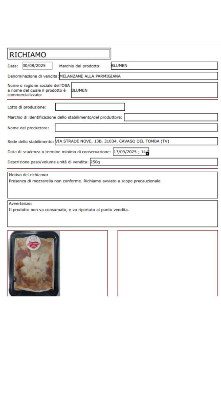 Piatti pronti