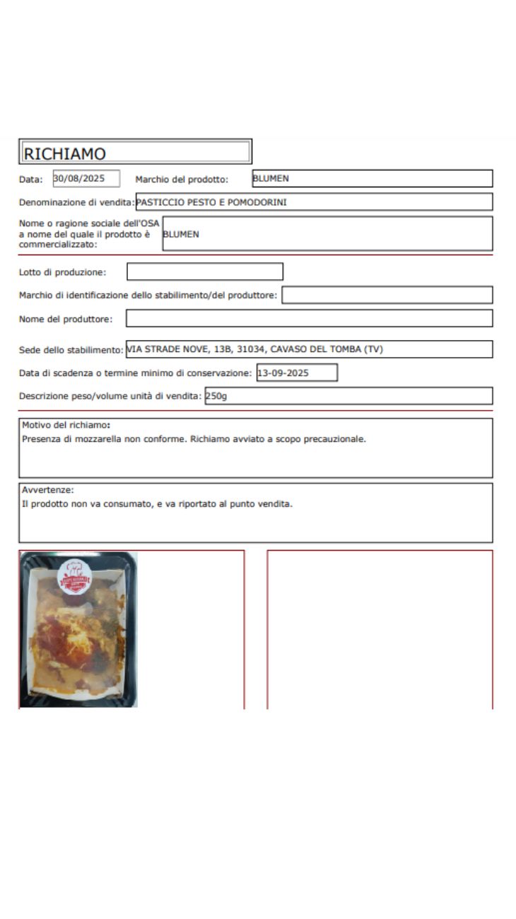 Piatti pronti