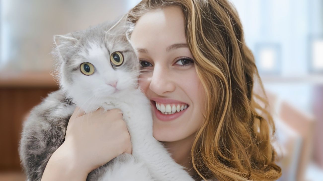 Prendere in braccio gatti