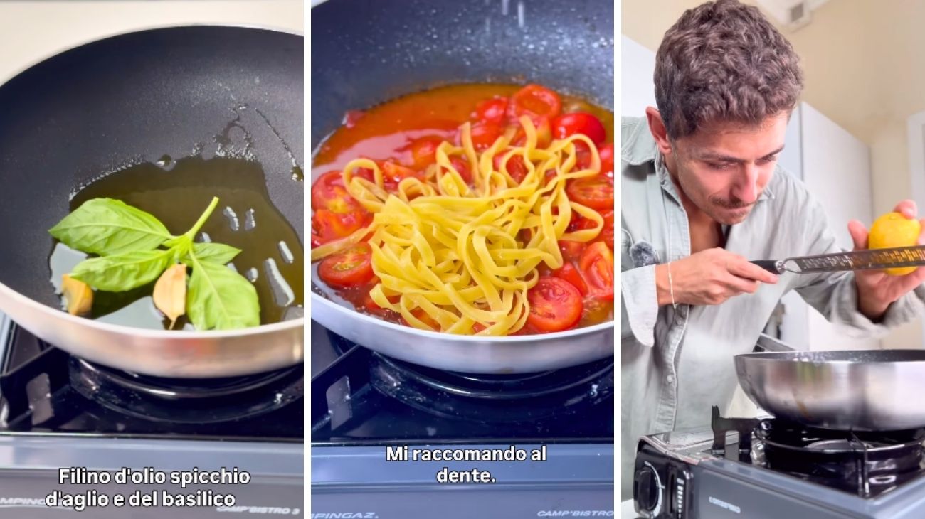 Tagliatelle ai pomodorini