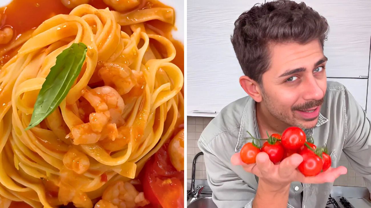 Tagliatelle ai pomodorini
