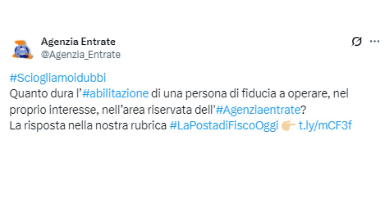 Agenzia delle Entrate online