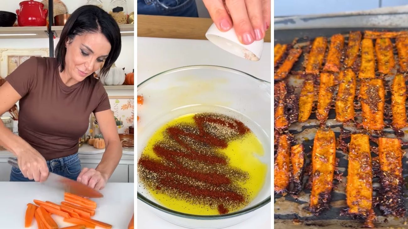 Carote croccanti al parmigiano