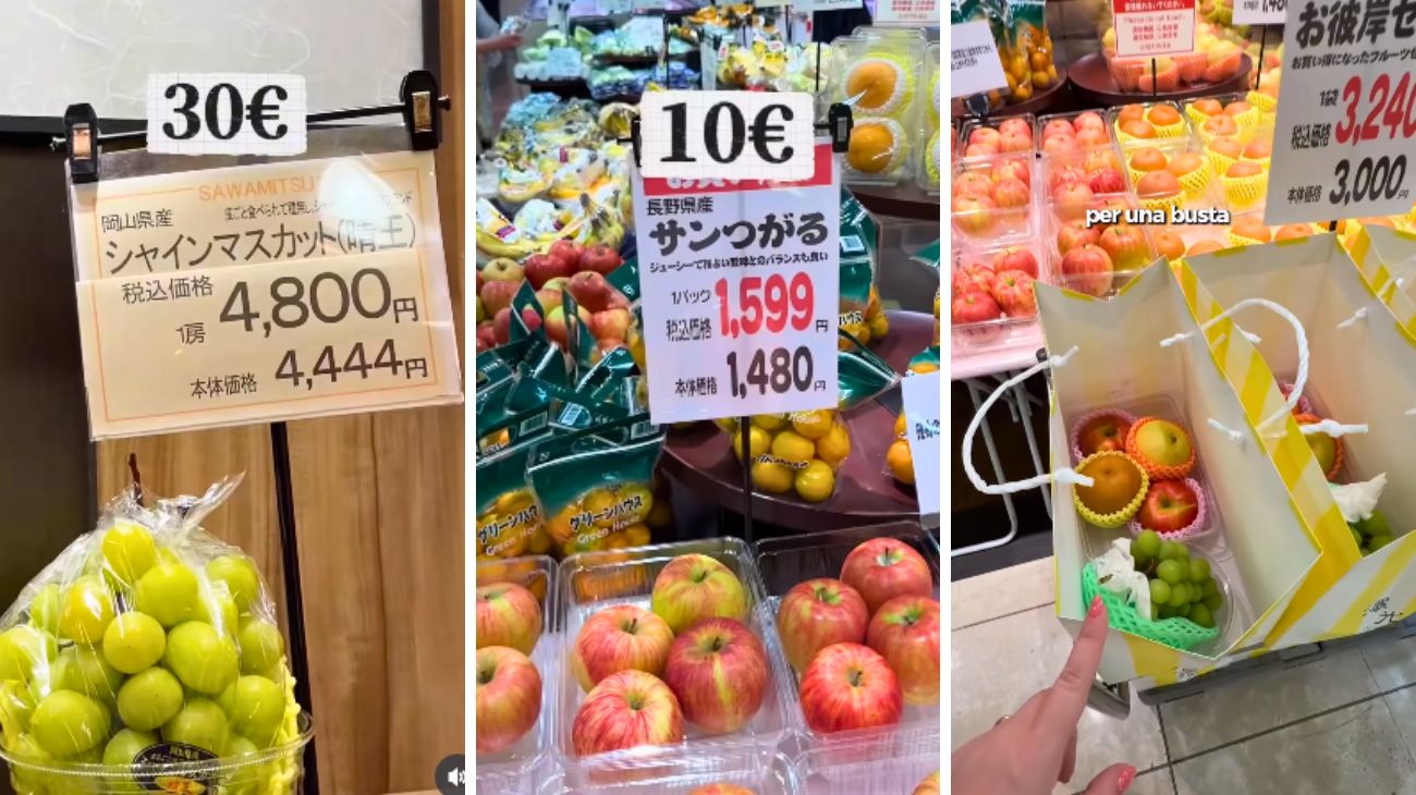 Giappone frutta supermercati