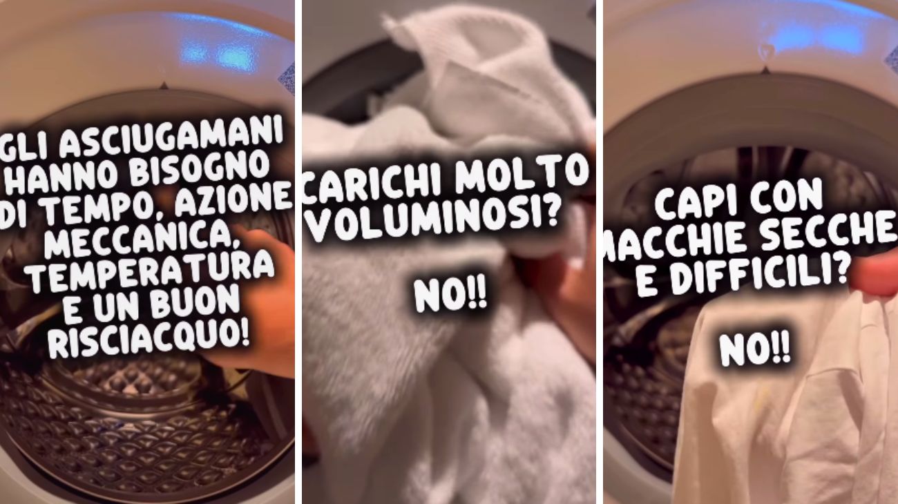 Lavatrice cicli super rapidi