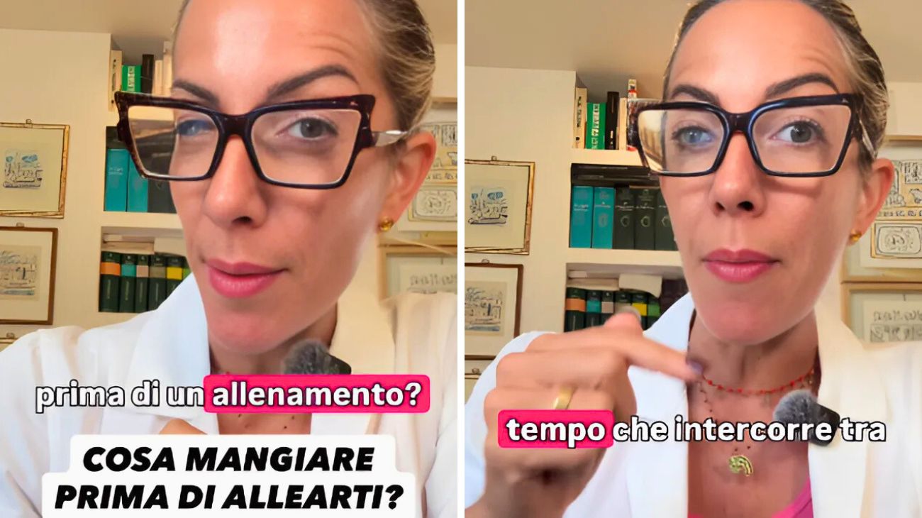 Mangiare prima allenamento