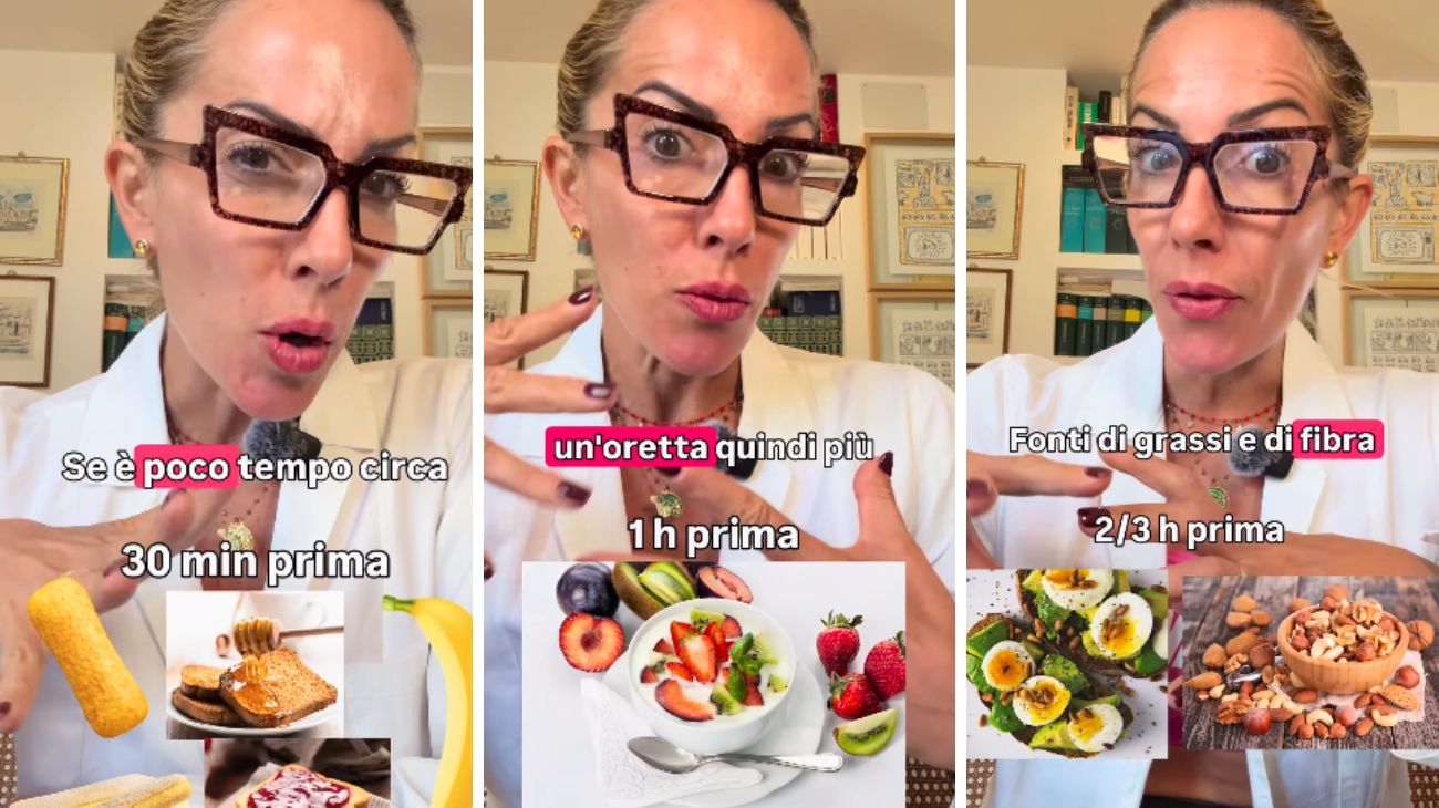 Mangiare prima allenamento