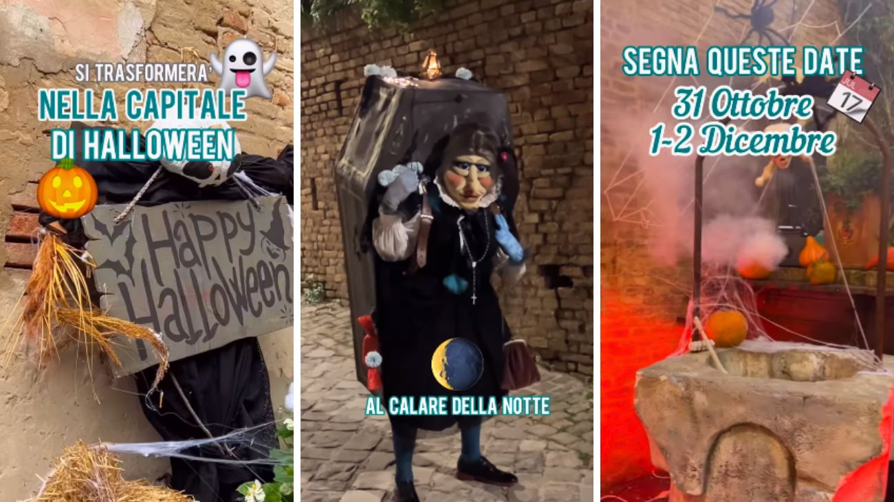 Marche borgo Halloween