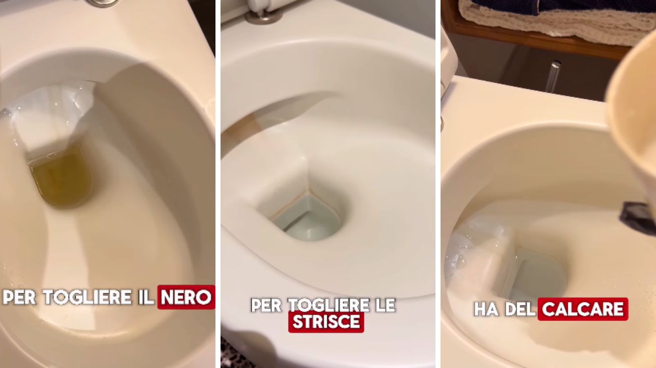Pulire wc
