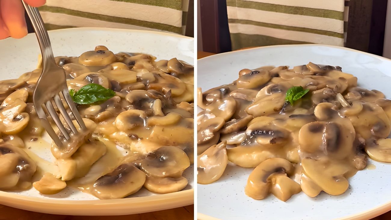 Scaloppine ai funghi