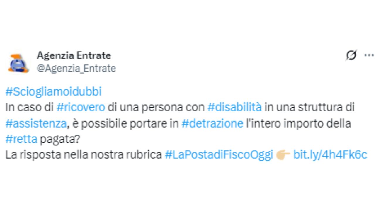 Strutture assistenza disabili