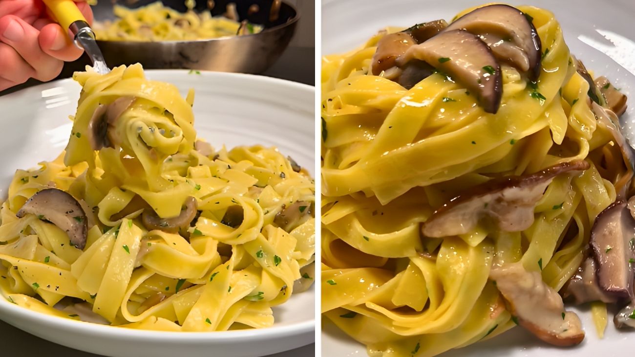Tagliatelle ai funghi