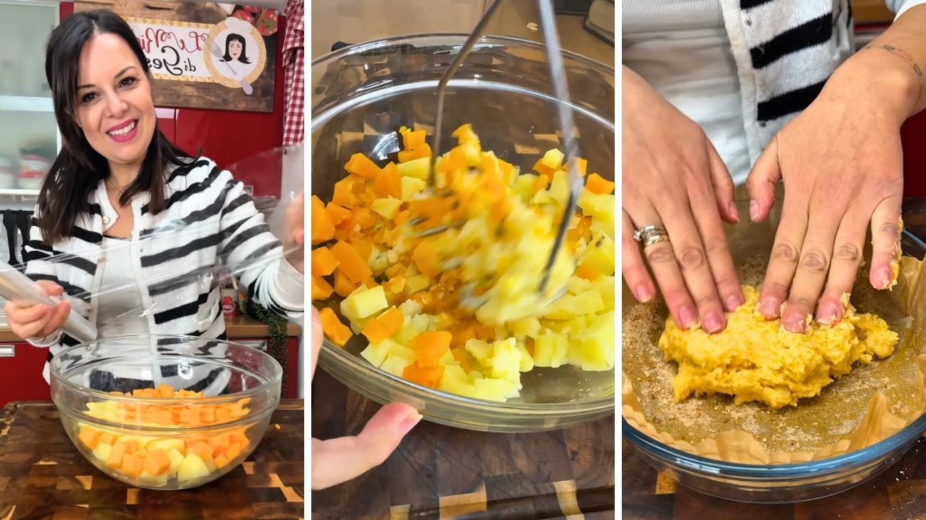 Tortino zucca e patate