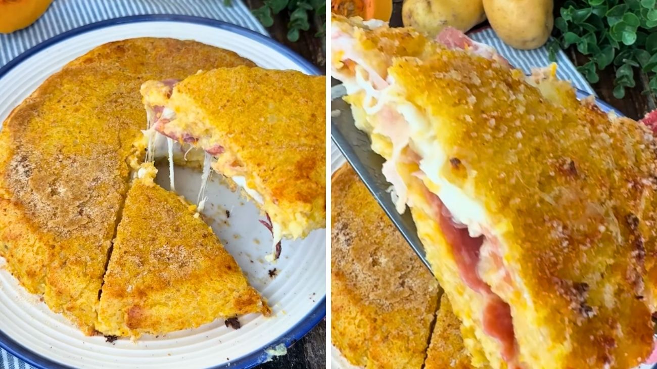 Tortino zucca e patate