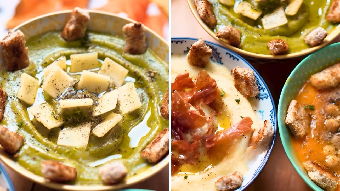 Vellutate di verdure autunnali