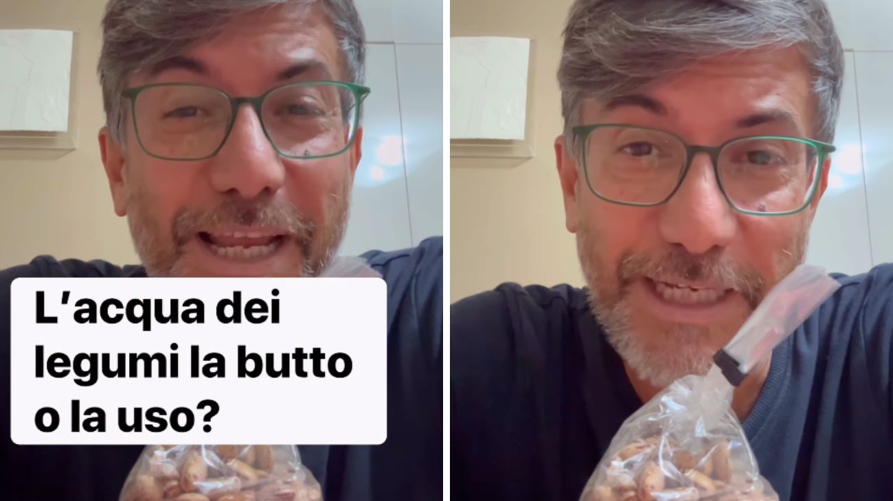 Acqua dei legumi