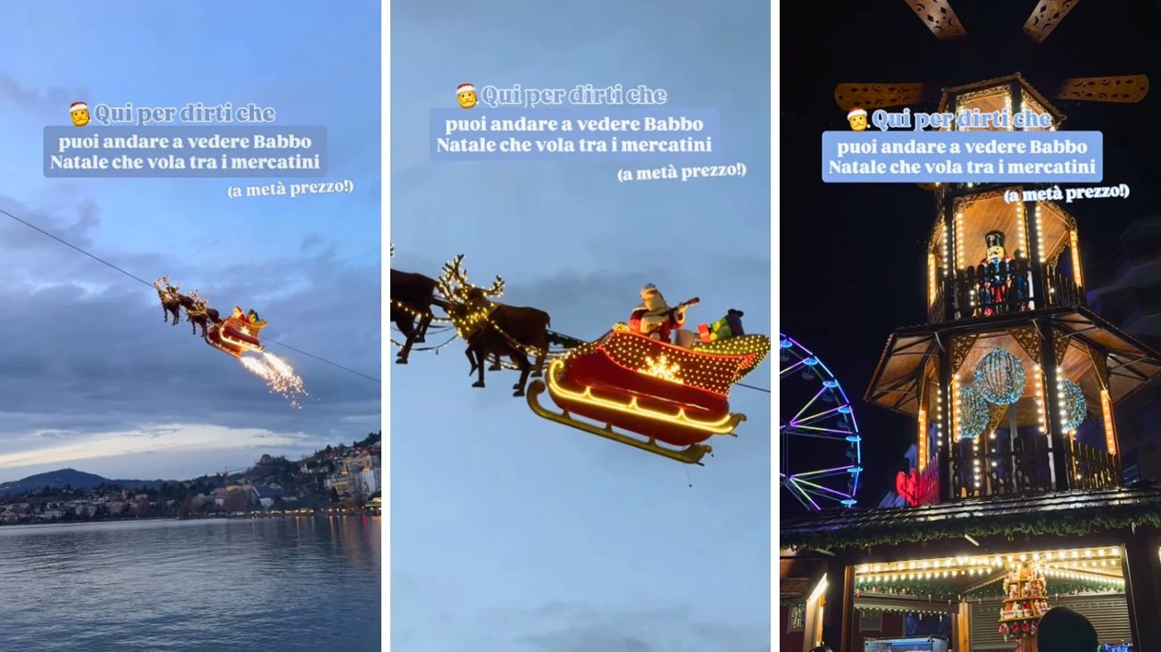 Babbo Natale mercatini