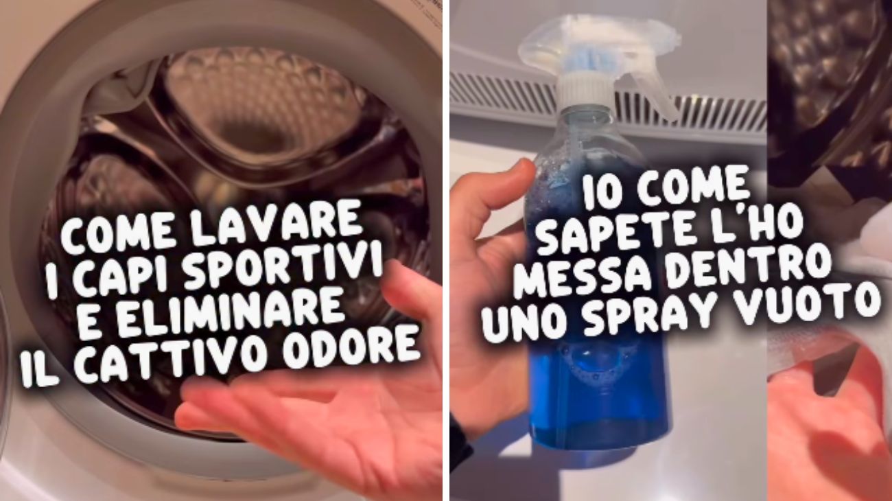 Capi sportivi lavatrice