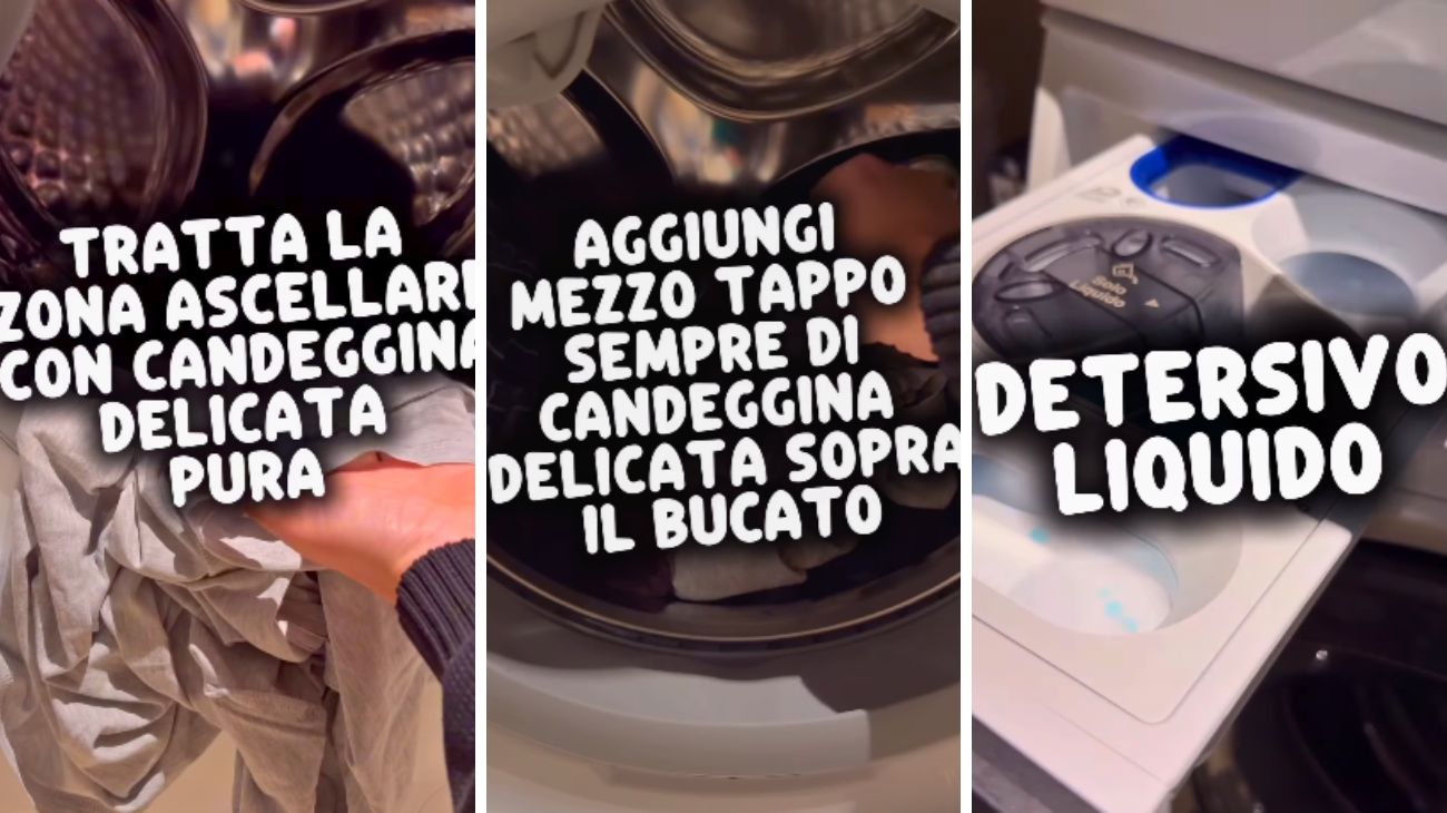 Capi sportivi lavatrice