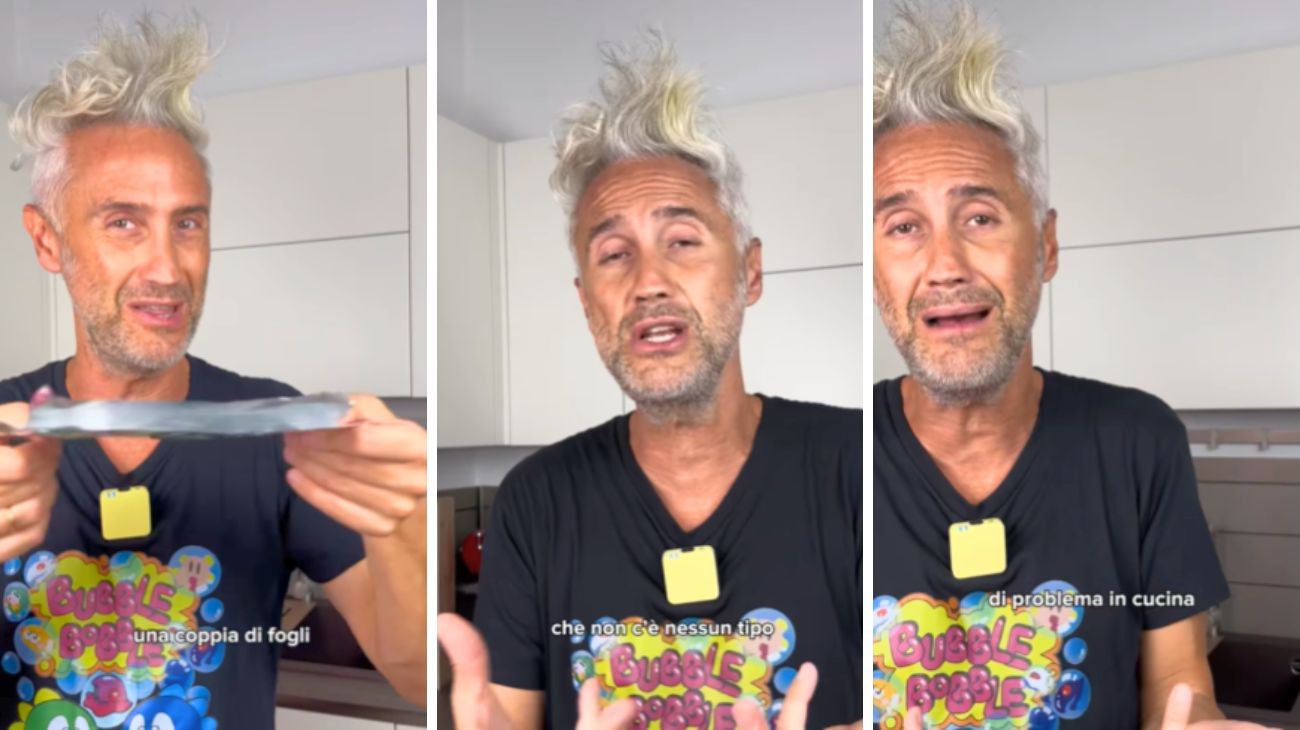 Carta stagnola pericoloso