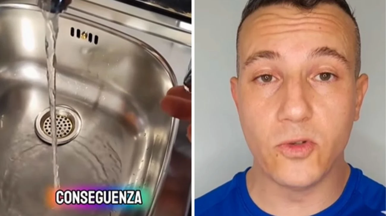 Doccia con sbalzi termici