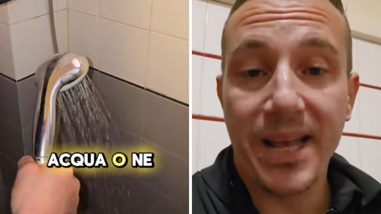 Doccia soffione poca acqua