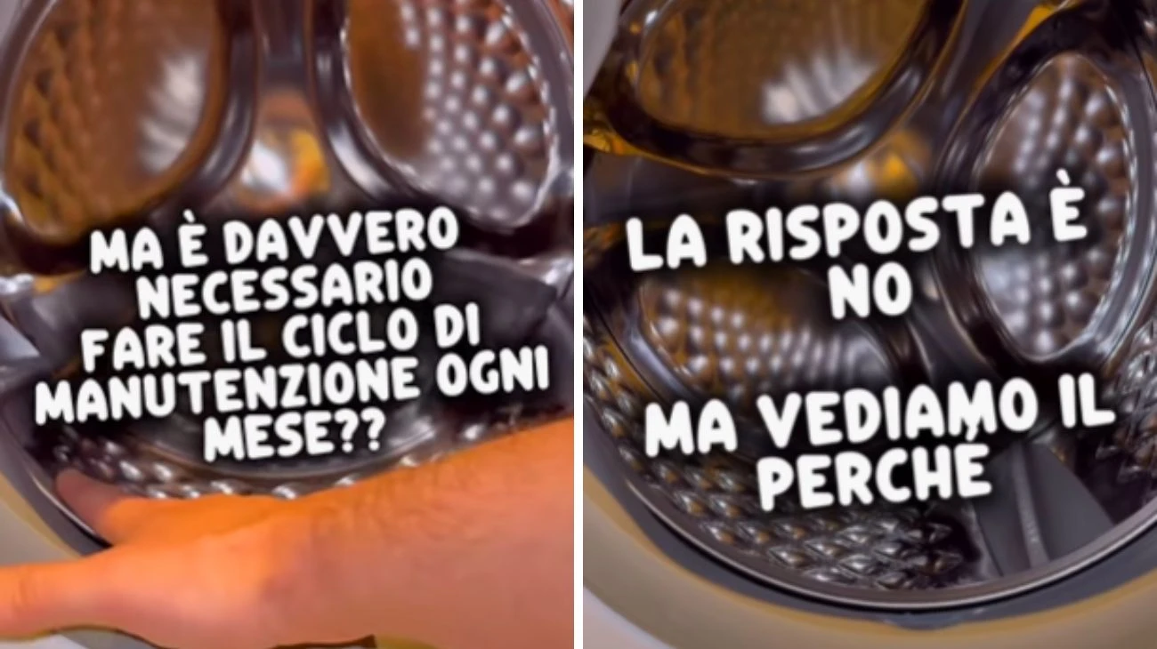 Lavatrice evitare manutenzione