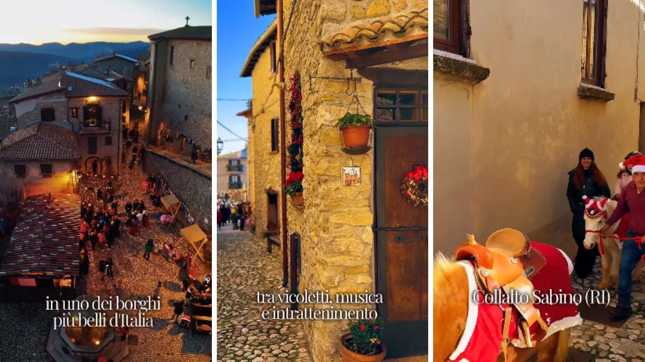 Lazio borgo Babbo Natale