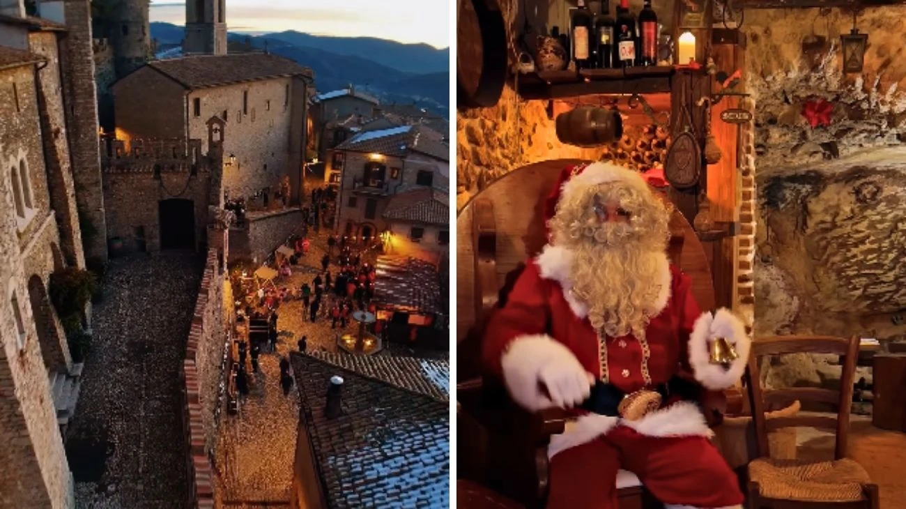 Lazio borgo Babbo Natale