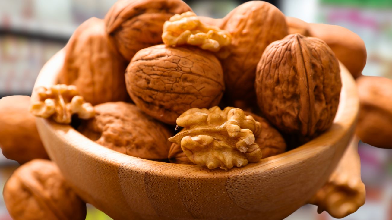 Noci sgusciate richiamo alimentare