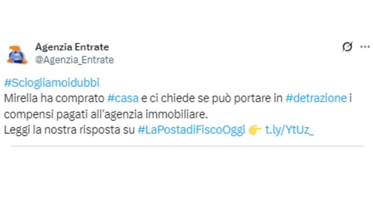 Nuova casa detrazione