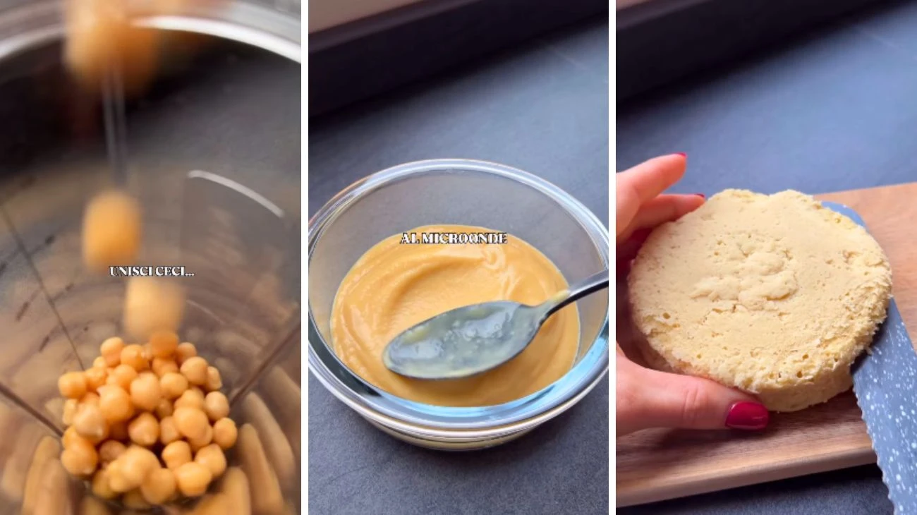 Panino di ceci ricetta