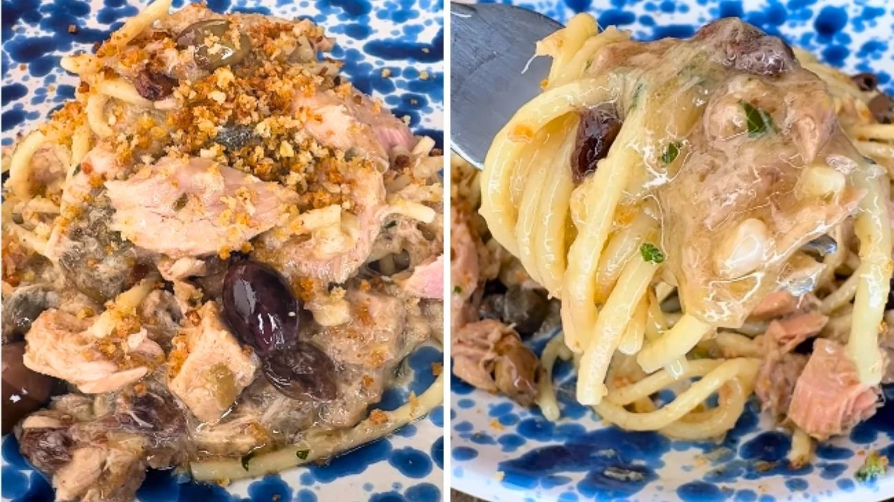 Pasta al tonno siciliana