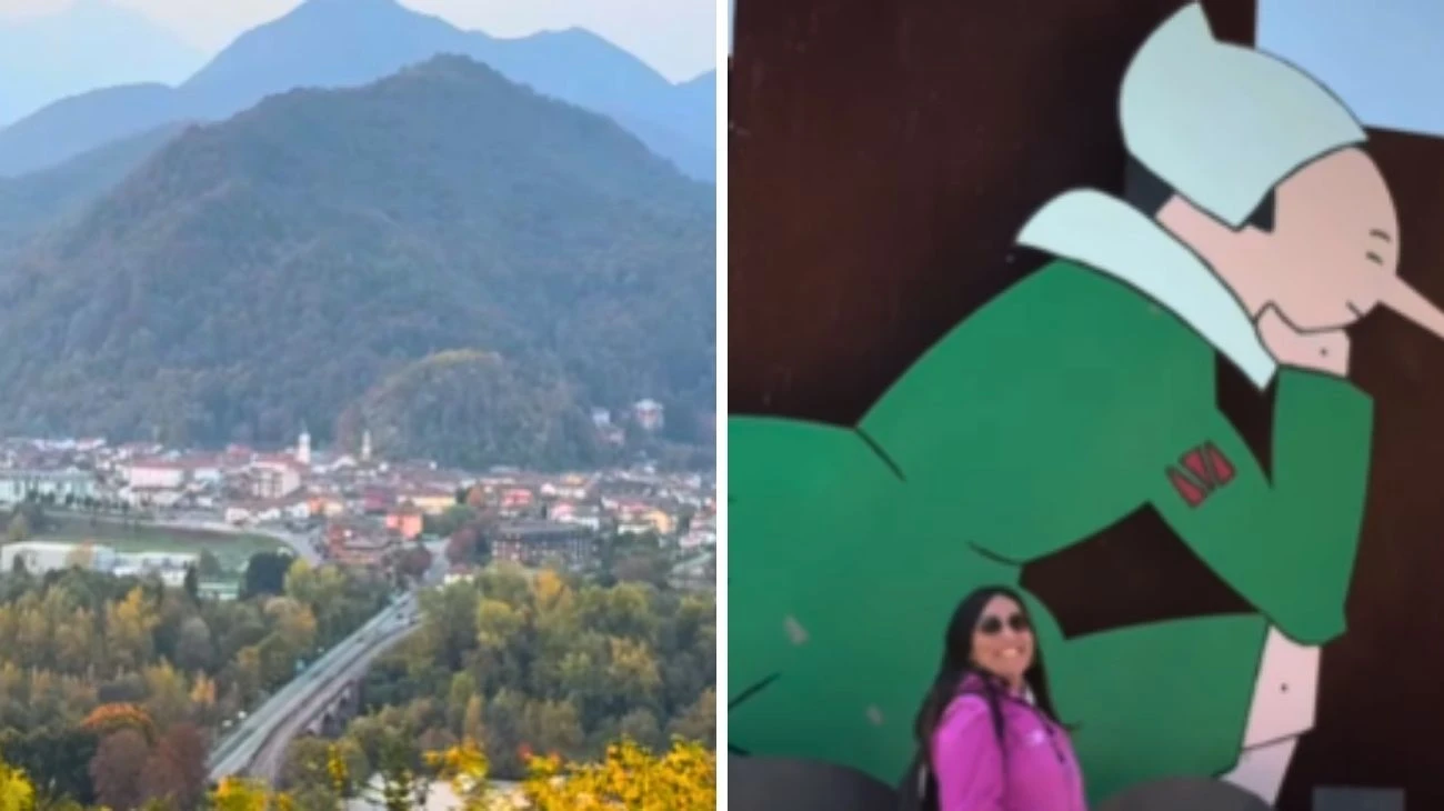 Piemonte borgo novembre