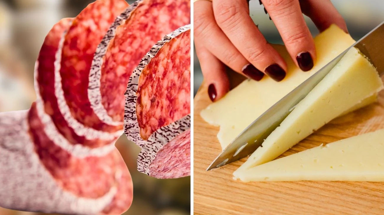Salame e formaggio
