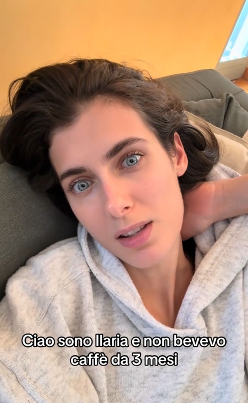 Ilaria Bici non ha bevuto caffè per tre mesi consecutivi, poi ha interrotto il 'digiuno' e ha notato alcune conseguenze negative