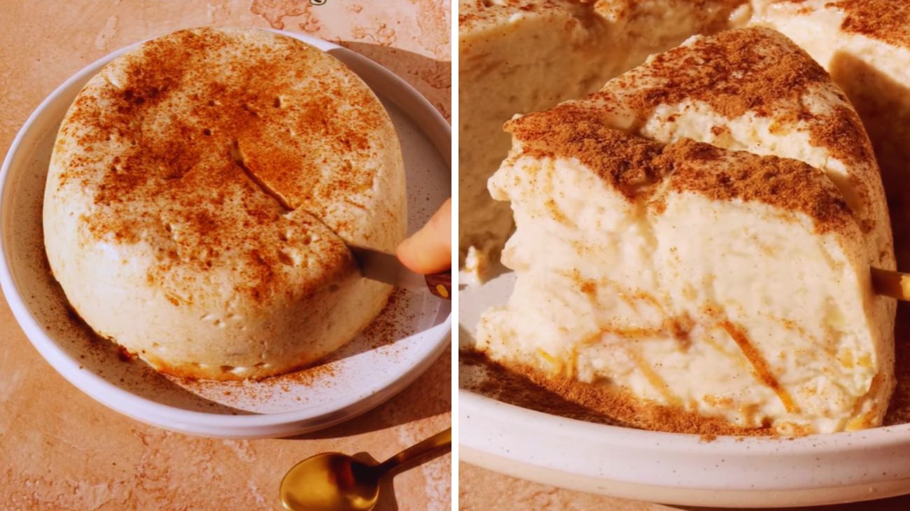 torta magica pere e cannella