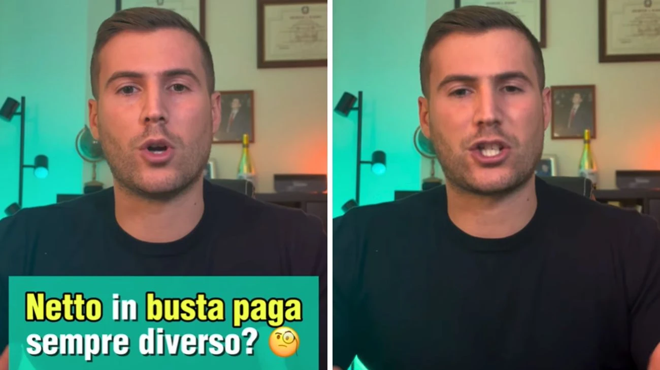 Busta paga netto diverso