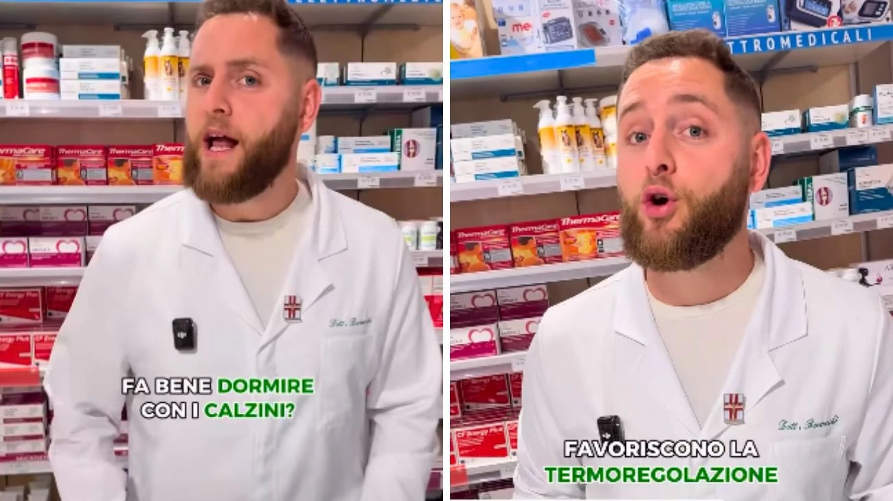 Dormire con calzini