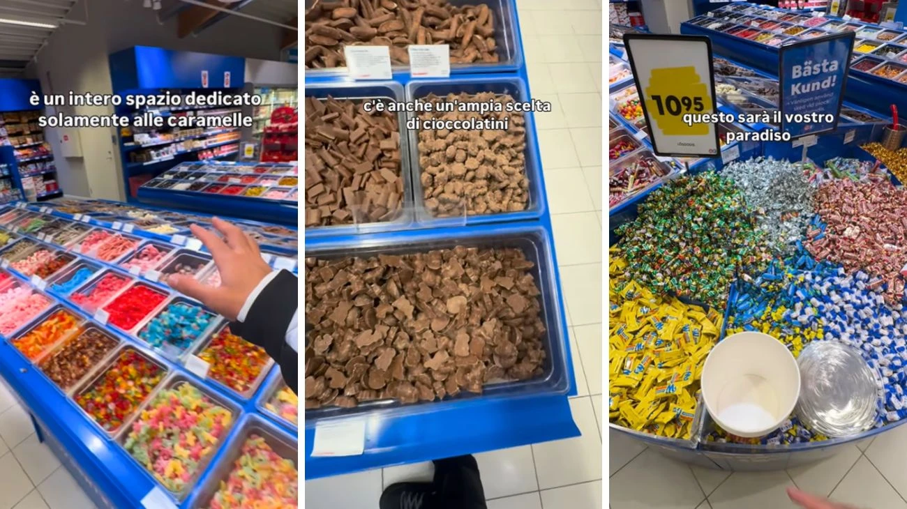 Italiano supermercato aurora boreale